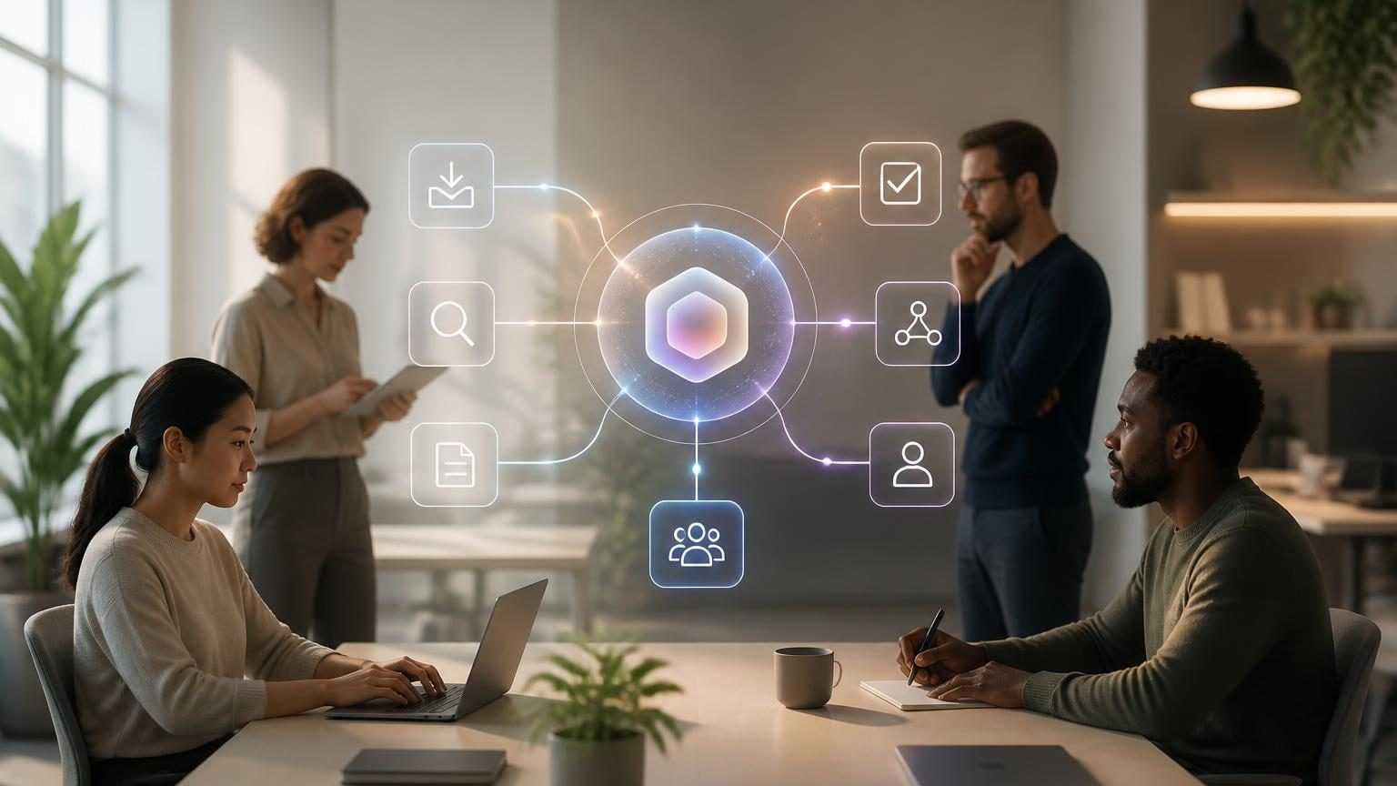 Editorial image for What Are AI Employees and How Do They Work? about AI Agents.