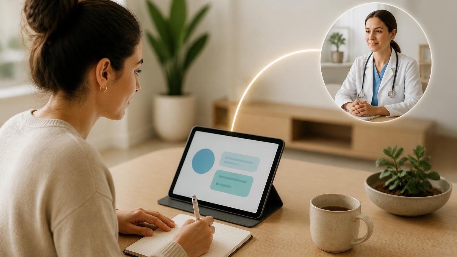 Editorial image for Can AI Give Medical Advice? about AI and Healthcare.