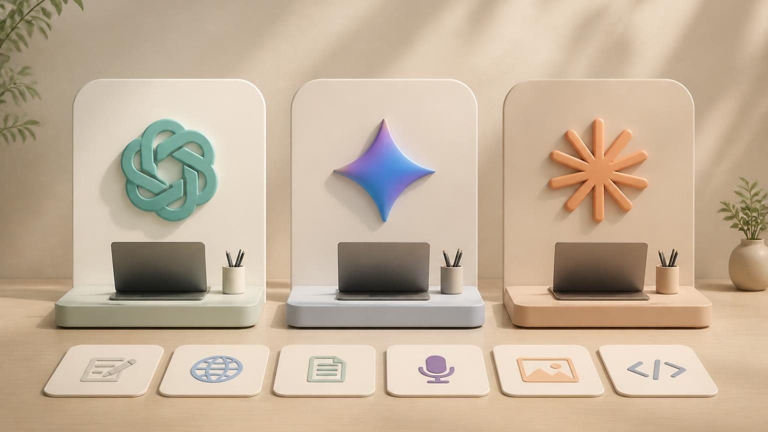 Editorial image for ChatGPT vs Gemini vs Claude: Which Should You Use? about AI Basics.