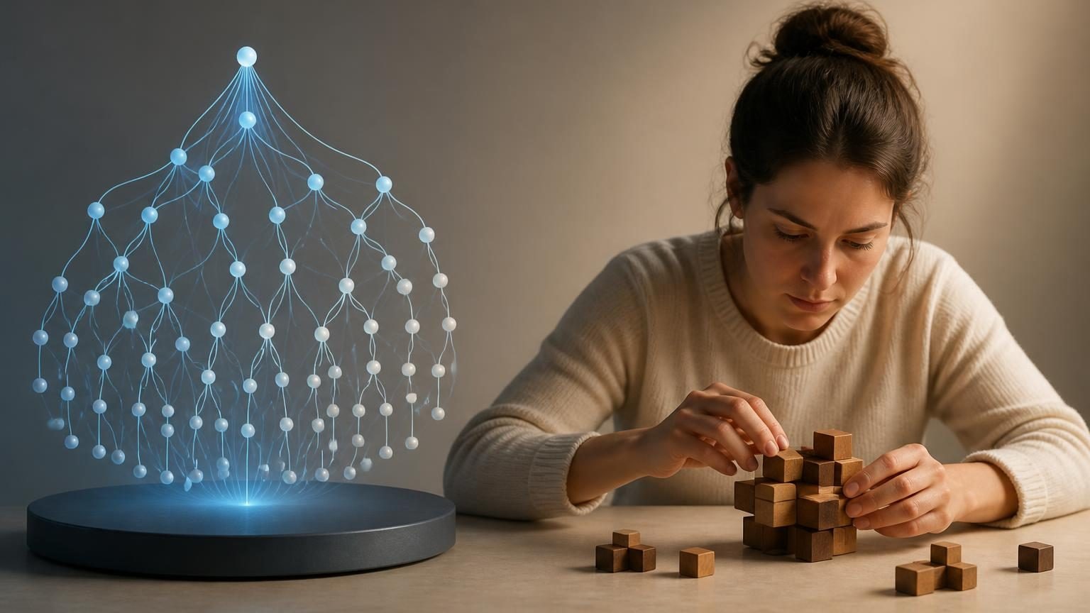 Editorial image for Does AI Actually Think? about AI Basics.