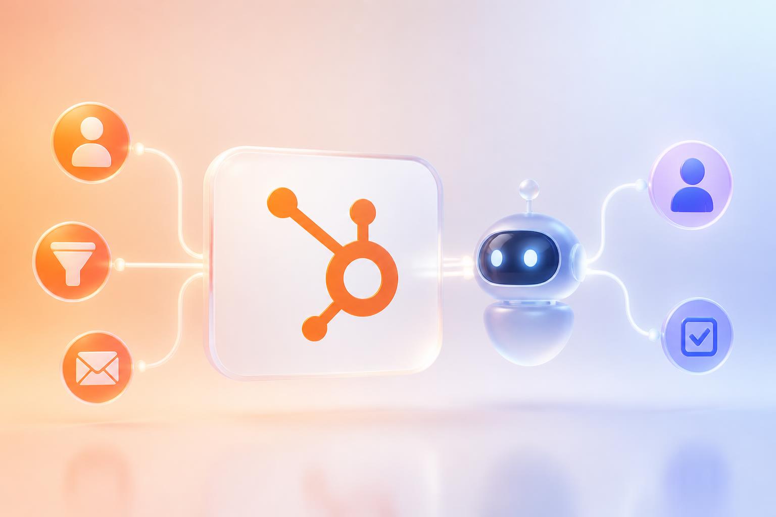 Editorial image for HubSpot AI Integration for Lead Routing, Follow-Up, and CRM Updates about Automation.