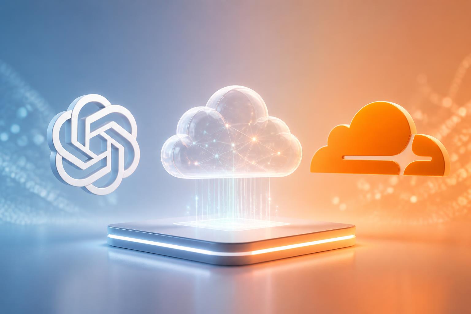 Editorial image for OpenAI + Cloudflare Agent Cloud: What the April 2026 Launch Means for Enterprise AI Agents about AI agents, automation, and enterprise AI.