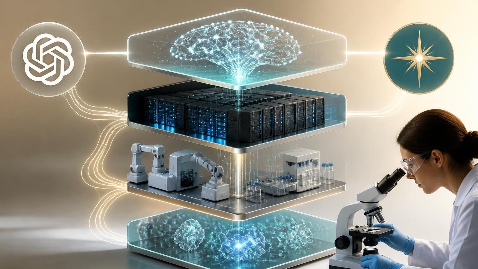 Editorial image for OpenAI’s Genesis Mission Turns AI Into a Science Stack about AI Strategy.